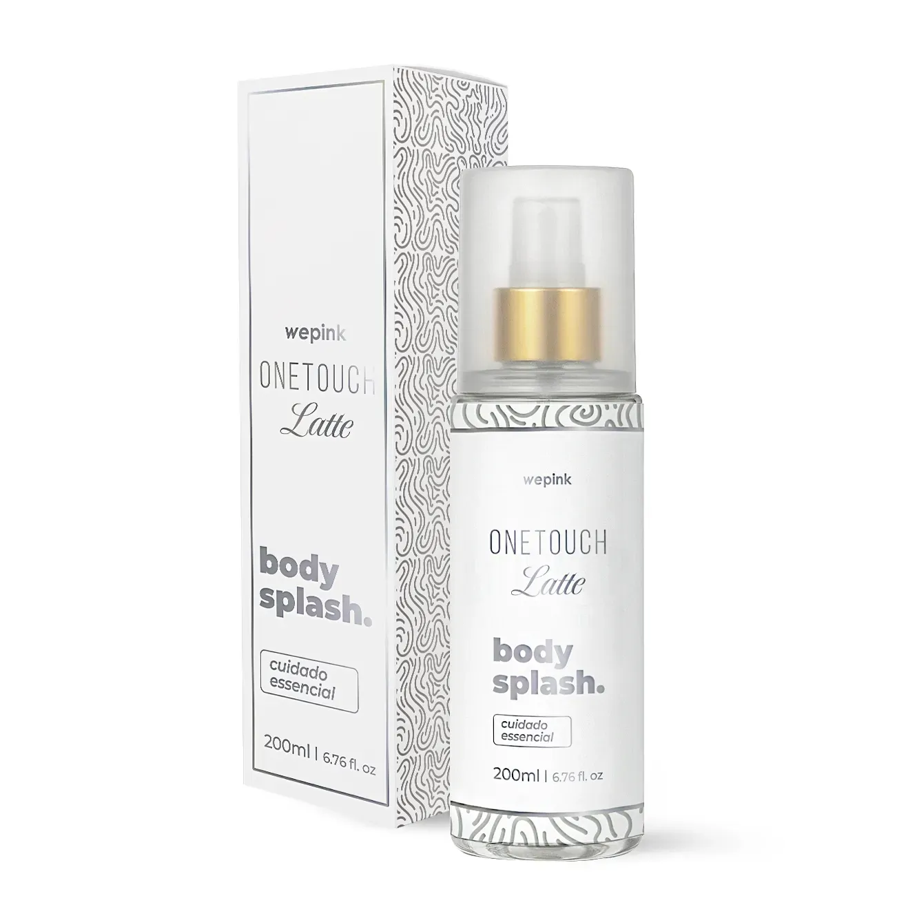 Body Splash One Touch Latte Colônia 200ml - Wepink